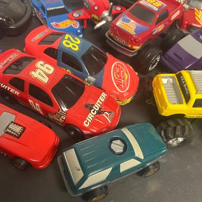 LOT 132: Assorted Toy Cars and Trucks