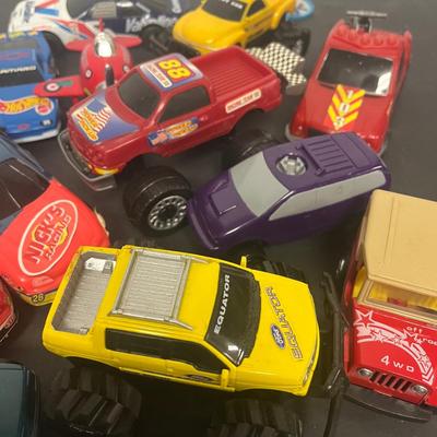 LOT 132: Assorted Toy Cars and Trucks