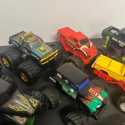 LOT 133: Assorted Monster Truck Toys
