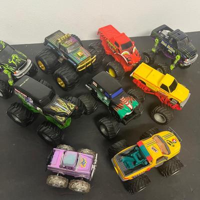 LOT 133: Assorted Monster Truck Toys
