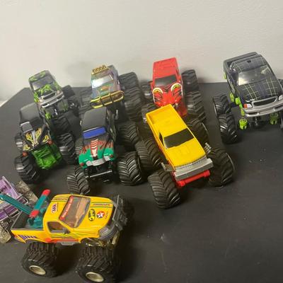 LOT 133: Assorted Monster Truck Toys