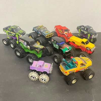 LOT 133: Assorted Monster Truck Toys