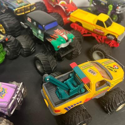 LOT 133: Assorted Monster Truck Toys