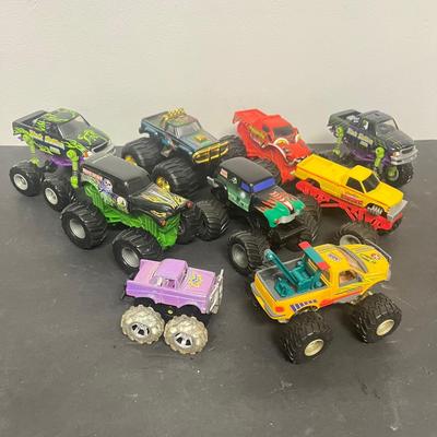 LOT 133: Assorted Monster Truck Toys