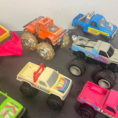 LOT 134: Assorted Toy Trucks
