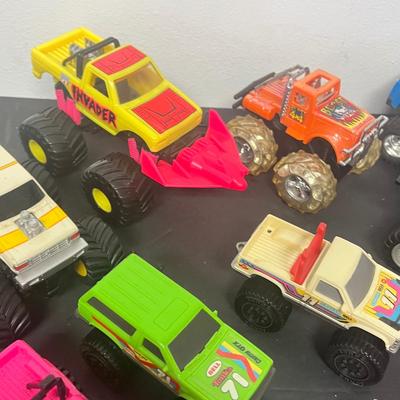 LOT 134: Assorted Toy Trucks