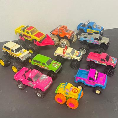 LOT 134: Assorted Toy Trucks