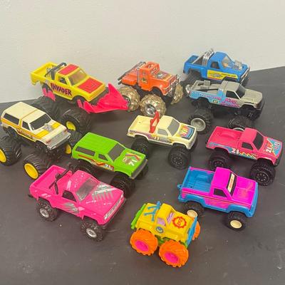 LOT 134: Assorted Toy Trucks