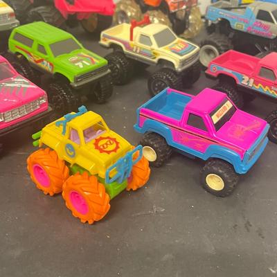 LOT 134: Assorted Toy Trucks