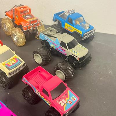 LOT 134: Assorted Toy Trucks