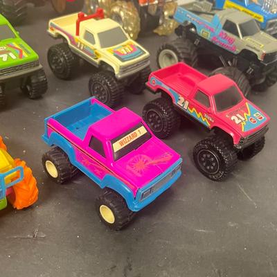 LOT 134: Assorted Toy Trucks