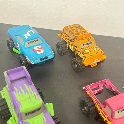 LOT 136: Vintage Stompers Toy Cars and Trucks