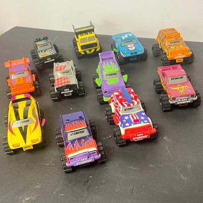 LOT 136: Vintage Stompers Toy Cars and Trucks