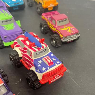 LOT 136: Vintage Stompers Toy Cars and Trucks