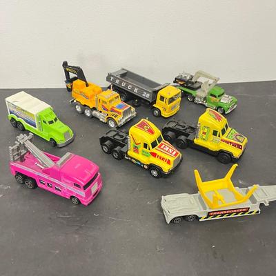 LOT 138: Assorted Toy Trucks