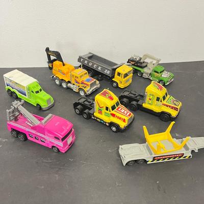 LOT 138: Assorted Toy Trucks