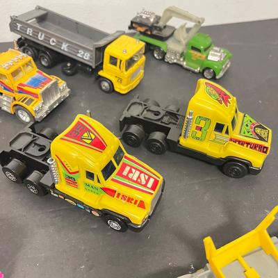 LOT 138: Assorted Toy Trucks