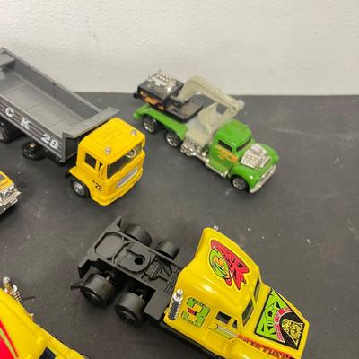 LOT 138: Assorted Toy Trucks