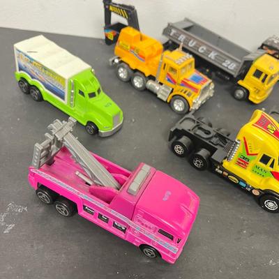 LOT 138: Assorted Toy Trucks