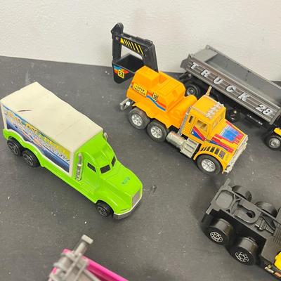 LOT 138: Assorted Toy Trucks