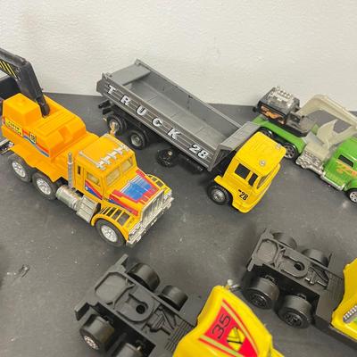 LOT 138: Assorted Toy Trucks