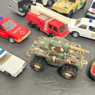 LOT 139: Assorted Toy Cars and Trucks