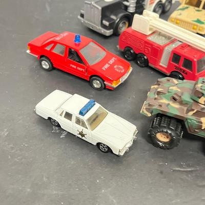 LOT 139: Assorted Toy Cars and Trucks