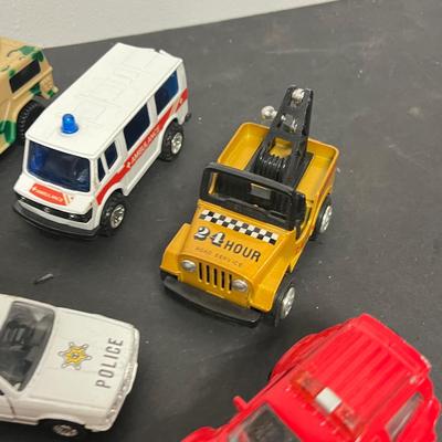 LOT 139: Assorted Toy Cars and Trucks