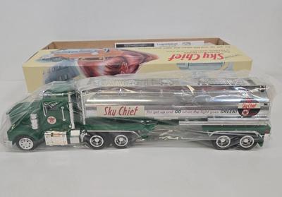 LOT 161: Texaco Trucks and Sky Chief Truck Bank/ NIB
