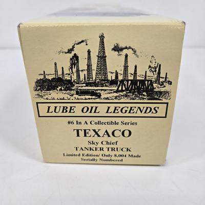 LOT 161: Texaco Trucks and Sky Chief Truck Bank/ NIB