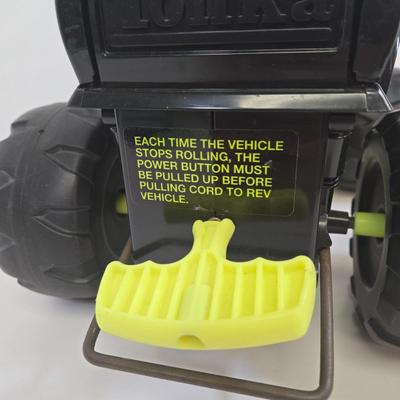 LOT 163: Tonka Monster Truck with Pull Start, Helicopter, and Four Wheeler