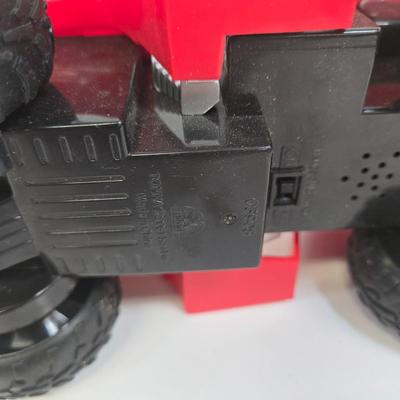 LOT 163: Tonka Monster Truck with Pull Start, Helicopter, and Four Wheeler