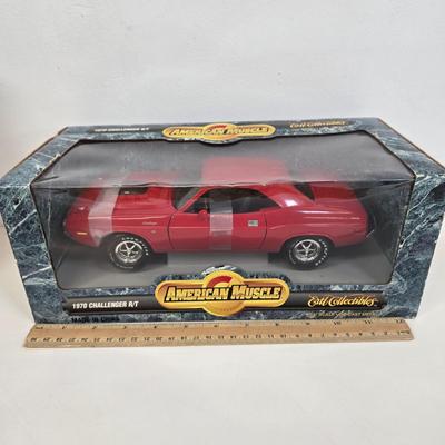LOT 165: American Muscle 1970 Challenger R/T, 1955 Chevy Indy Pace Car, and 1973 Firebird Trans Am