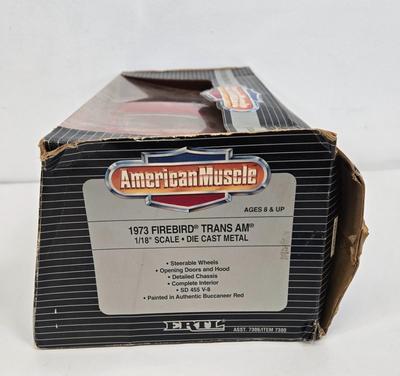 LOT 165: American Muscle 1970 Challenger R/T, 1955 Chevy Indy Pace Car, and 1973 Firebird Trans Am
