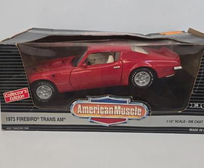 LOT 165: American Muscle 1970 Challenger R/T, 1955 Chevy Indy Pace Car, and 1973 Firebird Trans Am