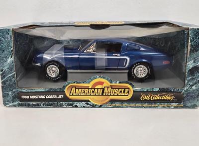 LOT 166: American Muscle 1965 Cobra 427 Roadster, 1969 Plymouth Road Runner, and 1968 Cobra Jet