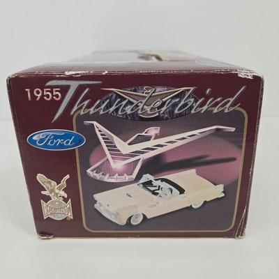 LOT 167: Harley-Davidson Limited Edition F-150 Pickup, American Muscle 1956 Ford Street Rod, and 1955 Pink Ford Thunderbird