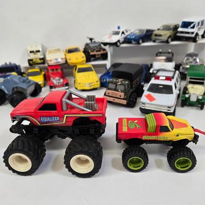 LOT 169: Army Trucks, Monster Trucks, and More