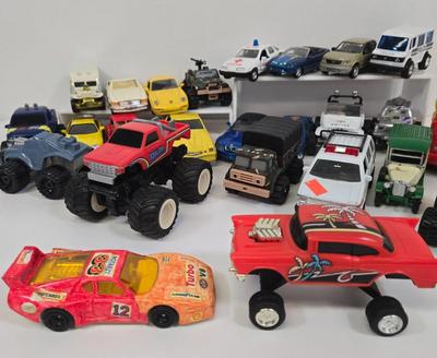 LOT 169: Army Trucks, Monster Trucks, and More