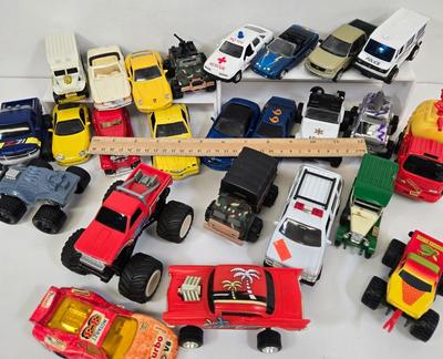 LOT 169: Army Trucks, Monster Trucks, and More