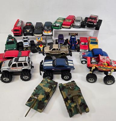 LOT 170: Monster Trucks, Army Tanks, and More