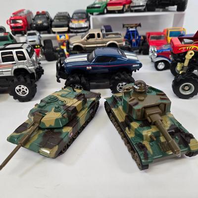LOT 170: Monster Trucks, Army Tanks, and More