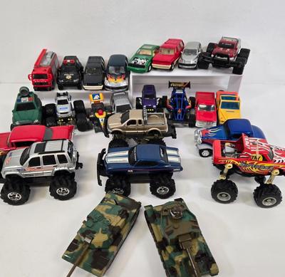 LOT 170: Monster Trucks, Army Tanks, and More