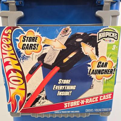 LOT 174: HotWheels Car Launcher and Multiple Cars