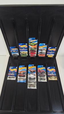 LOT 175: Wall Racks for Packaged HotWheel Sized Cars and Multiple HotWheels