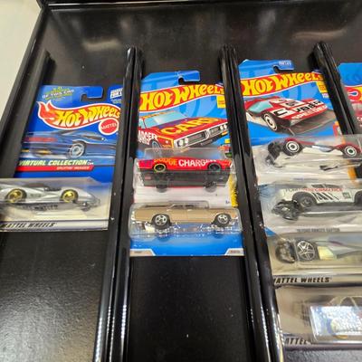 LOT 175: Wall Racks for Packaged HotWheel Sized Cars and Multiple HotWheels
