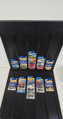 LOT 175: Wall Racks for Packaged HotWheel Sized Cars and Multiple HotWheels