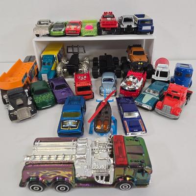 LOT 176: Iridescent Fire Truck and More