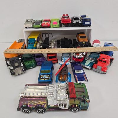 LOT 176: Iridescent Fire Truck and More