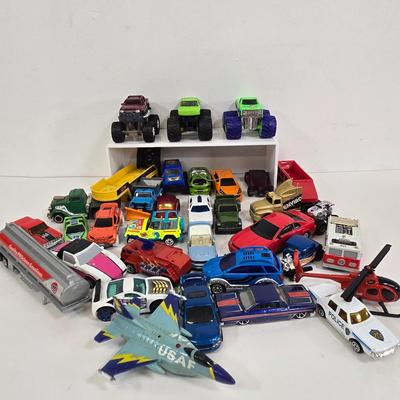 LOT 177: USAF Jet, Monster Trucks, and More